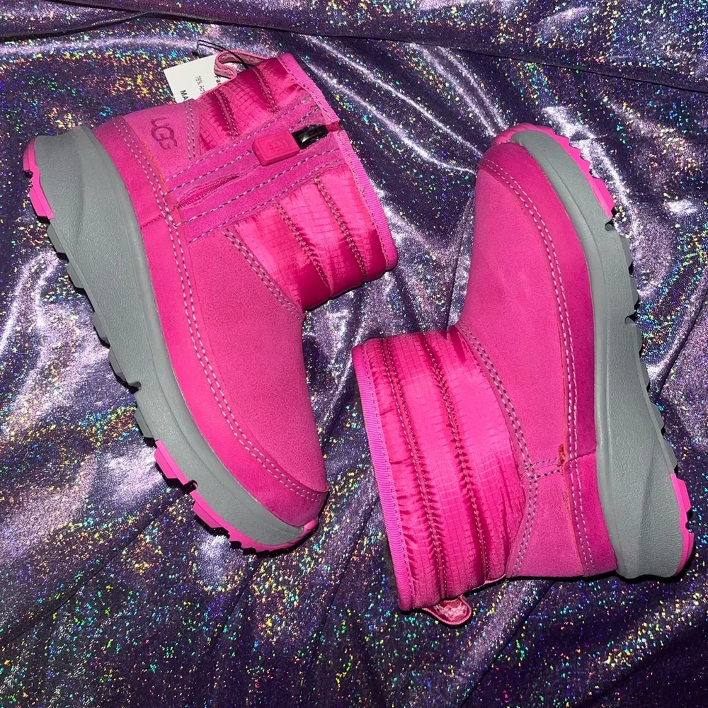 UGG Pink Truckee Weather Boots